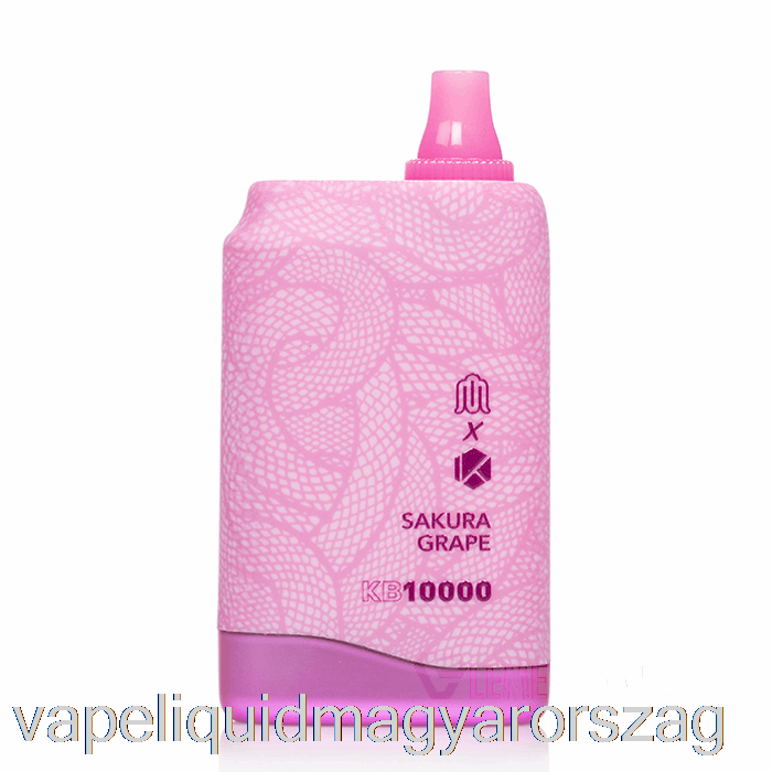 Modus X Kadobar Kb10000 Eldobható Sakura Grape Vape és Cigi